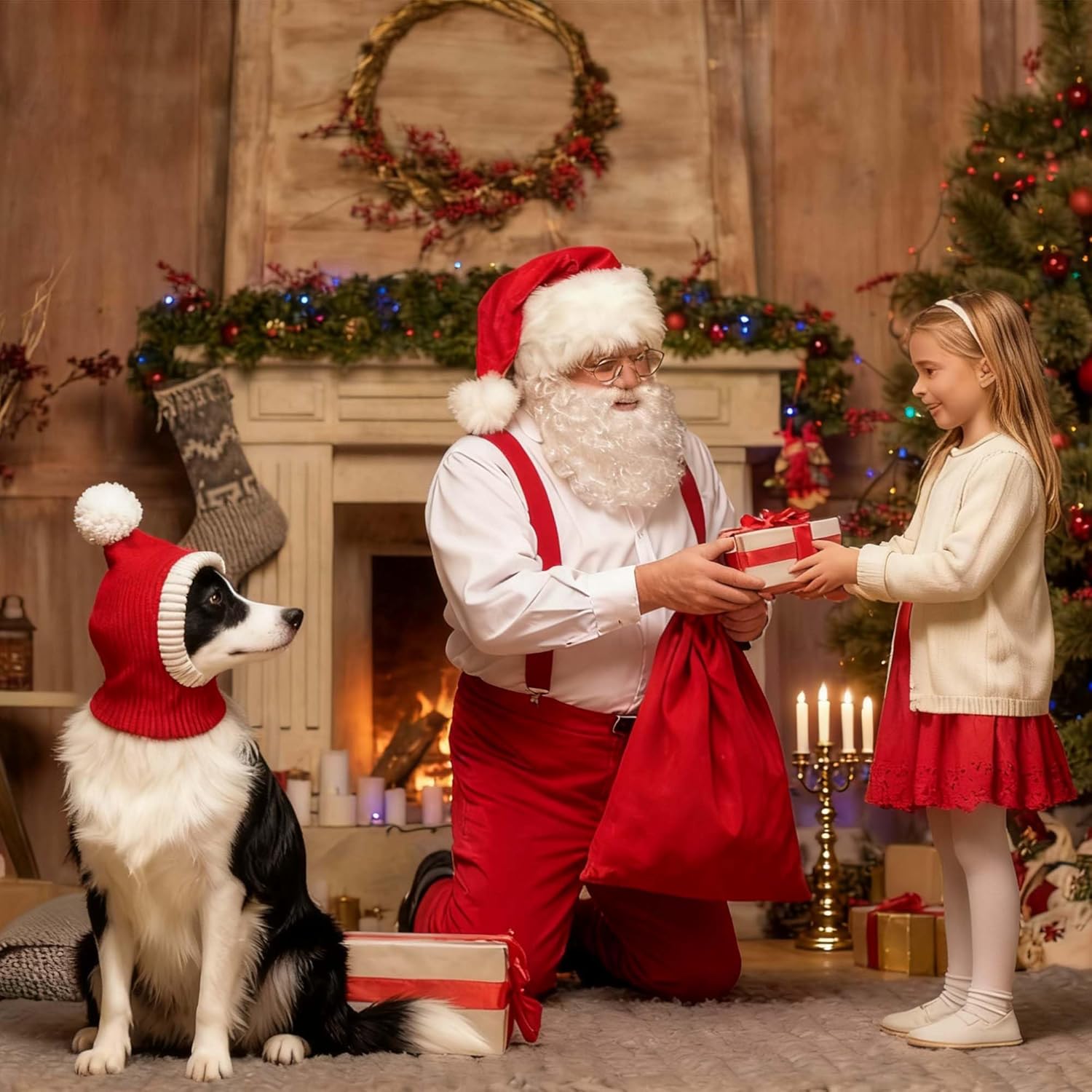 Dog Holiday headgear